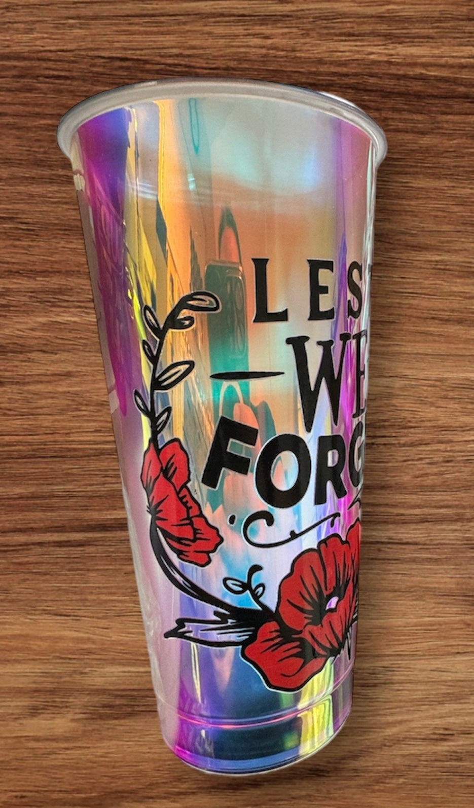 Lest we forget cold cup