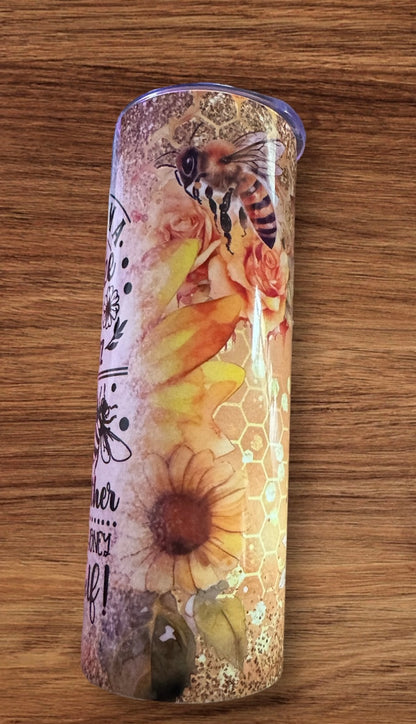 Bee 20z tumbler