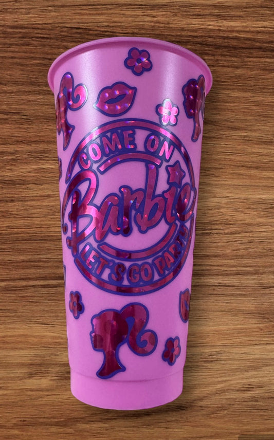 Barbie cold cup