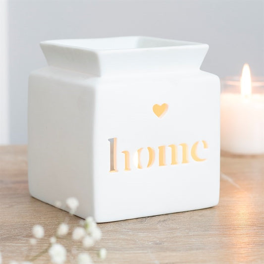 Tea light ceramic home burner