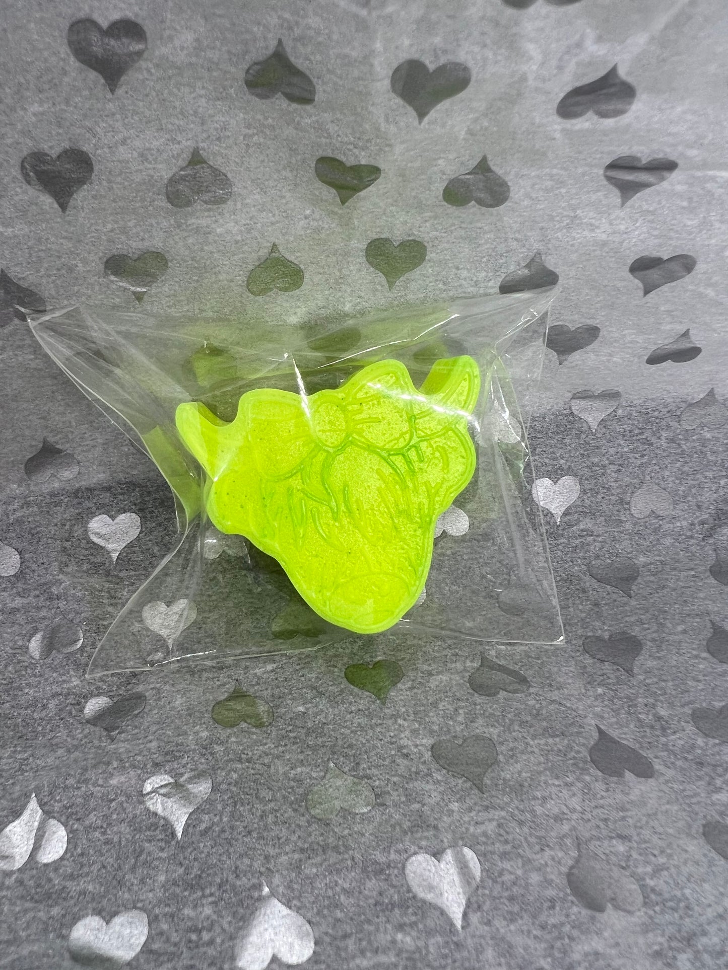 Lemon and lime highland cow wax melt