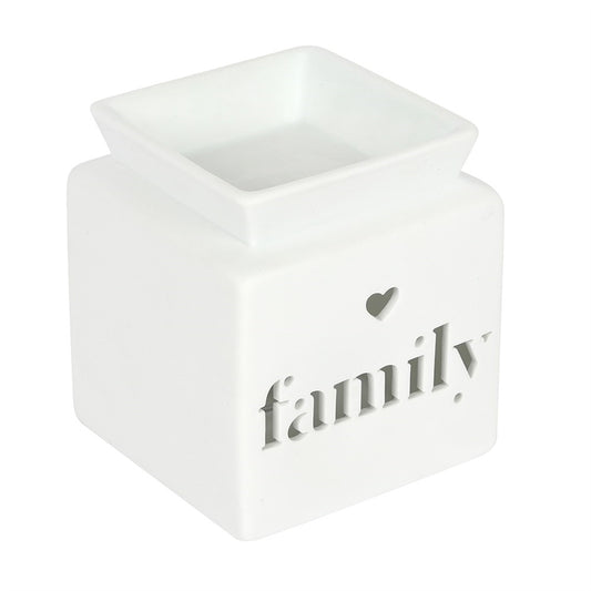 Tea light ceramic family burner