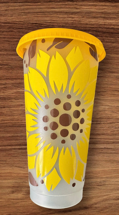 Sunflower cold cup