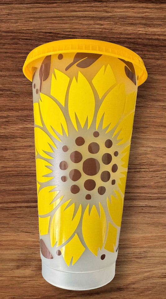 Sunflower cold cup