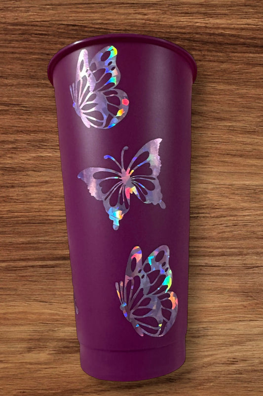 butterfly cold cup