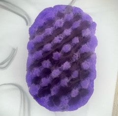 Aliens purple soap sponge