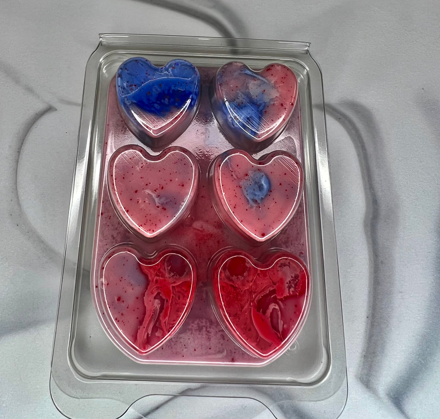 Heart Clamshell wax melts, hotel of dreams